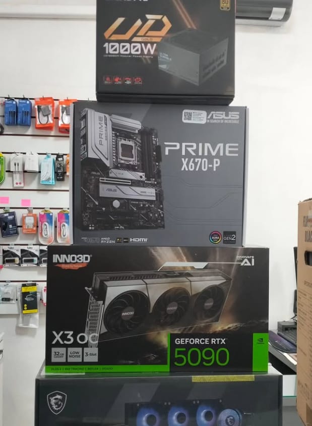 Peças de PC de alto desempenho montado pela Connect