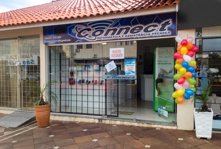 Fachada da Connect Informática NMT